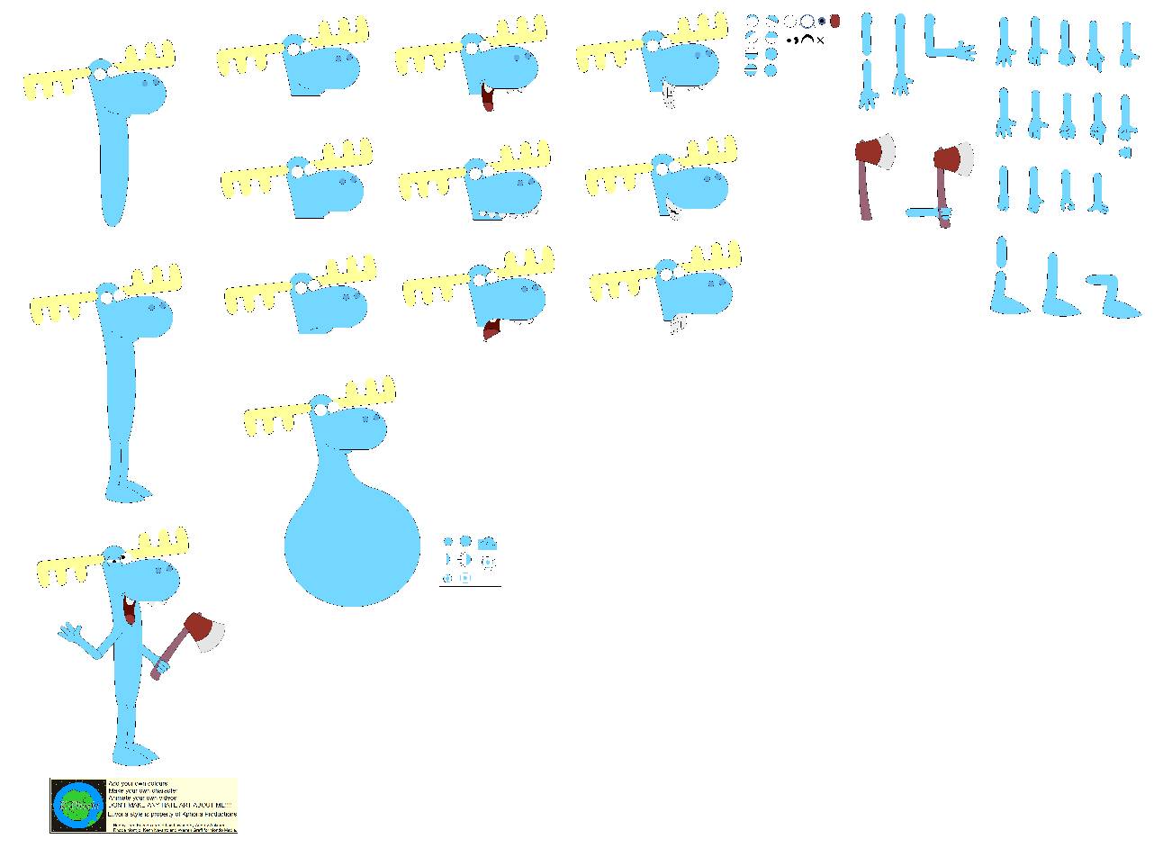 Character Builder - Lumpy (HTF) by Kphoria by RyugaIrving on DeviantArt