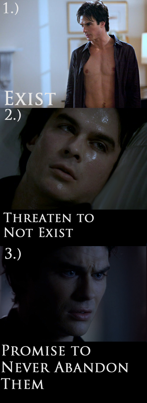 Steps of Seduction: Damon Salvatore