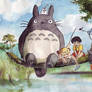 Totoro and friends