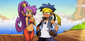 Bolo and Shantae