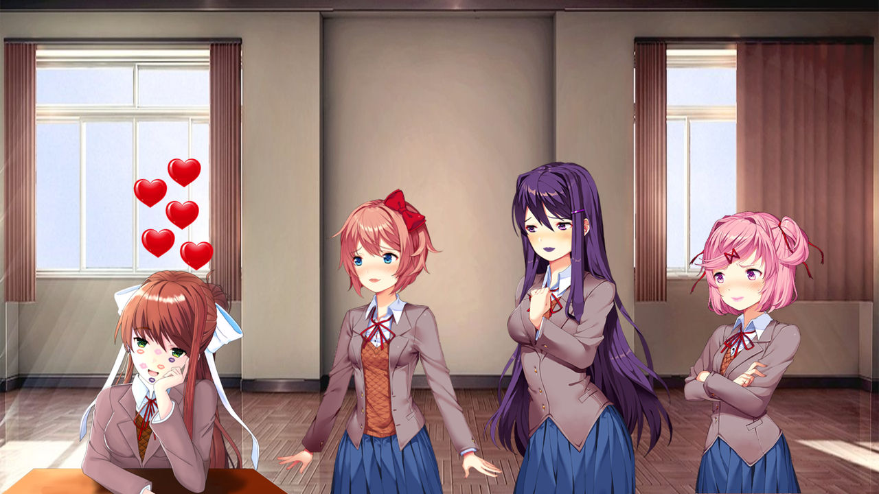 Ddlc Rigs DDLC Girls by Liplover6930 on DeviantArt