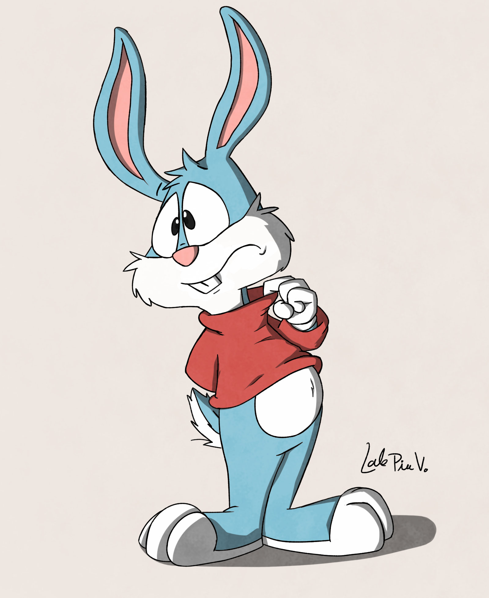 A bunny called Buster by Sloppywulf on DeviantArt