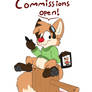 Commission open
