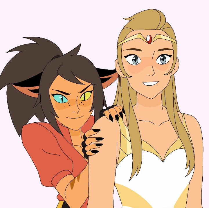 Catra and Adora by WalterTrujillo25 on DeviantArt