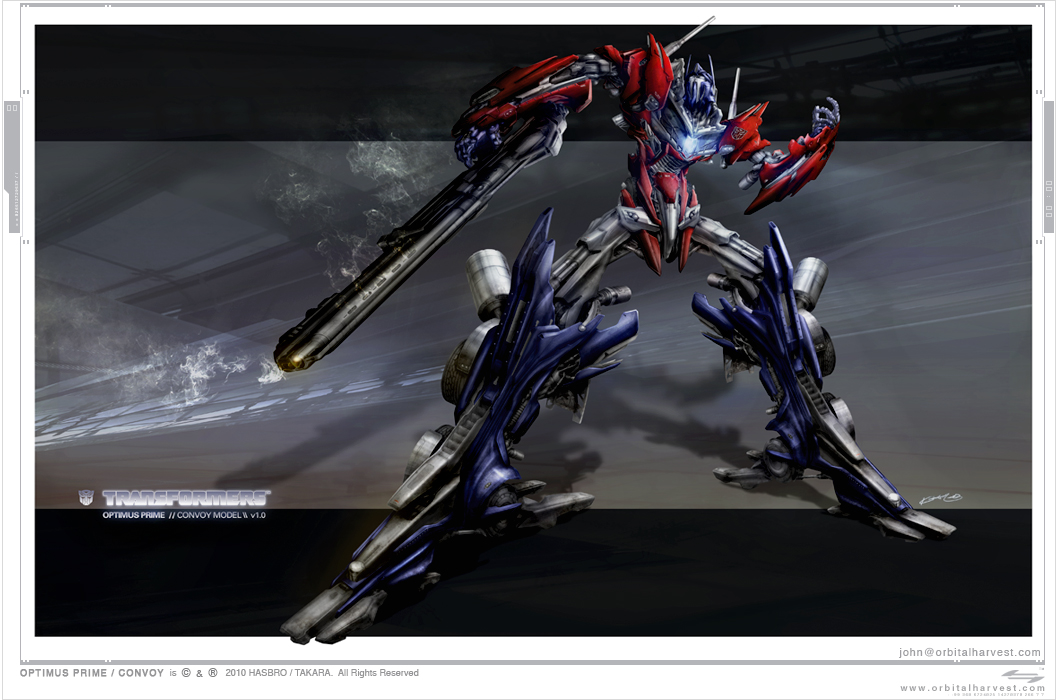 optimus prime - convoy v1.0 by johngiang
