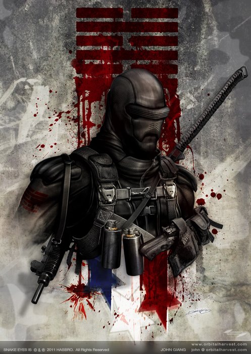 snake eyes gi joe by johngiang on DeviantArt
