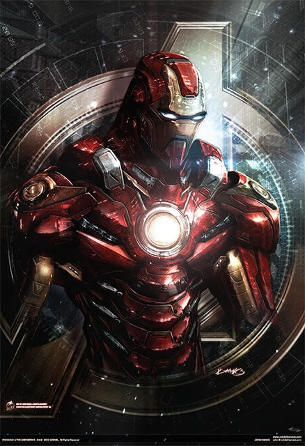 avengers iron man ::: earth's mightiest series #4 by johngiang