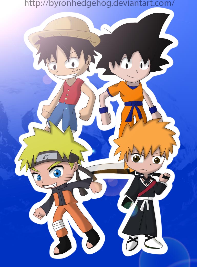 Naruto x Goku - Desenho de ngapech - Gartic