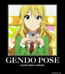 Miki's Gendo...um, that's not right Miki...