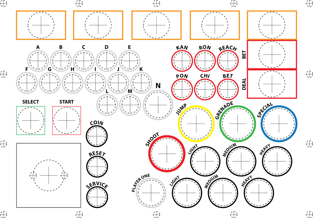 MAME Joystick Layout by Esquivalience on DeviantArt