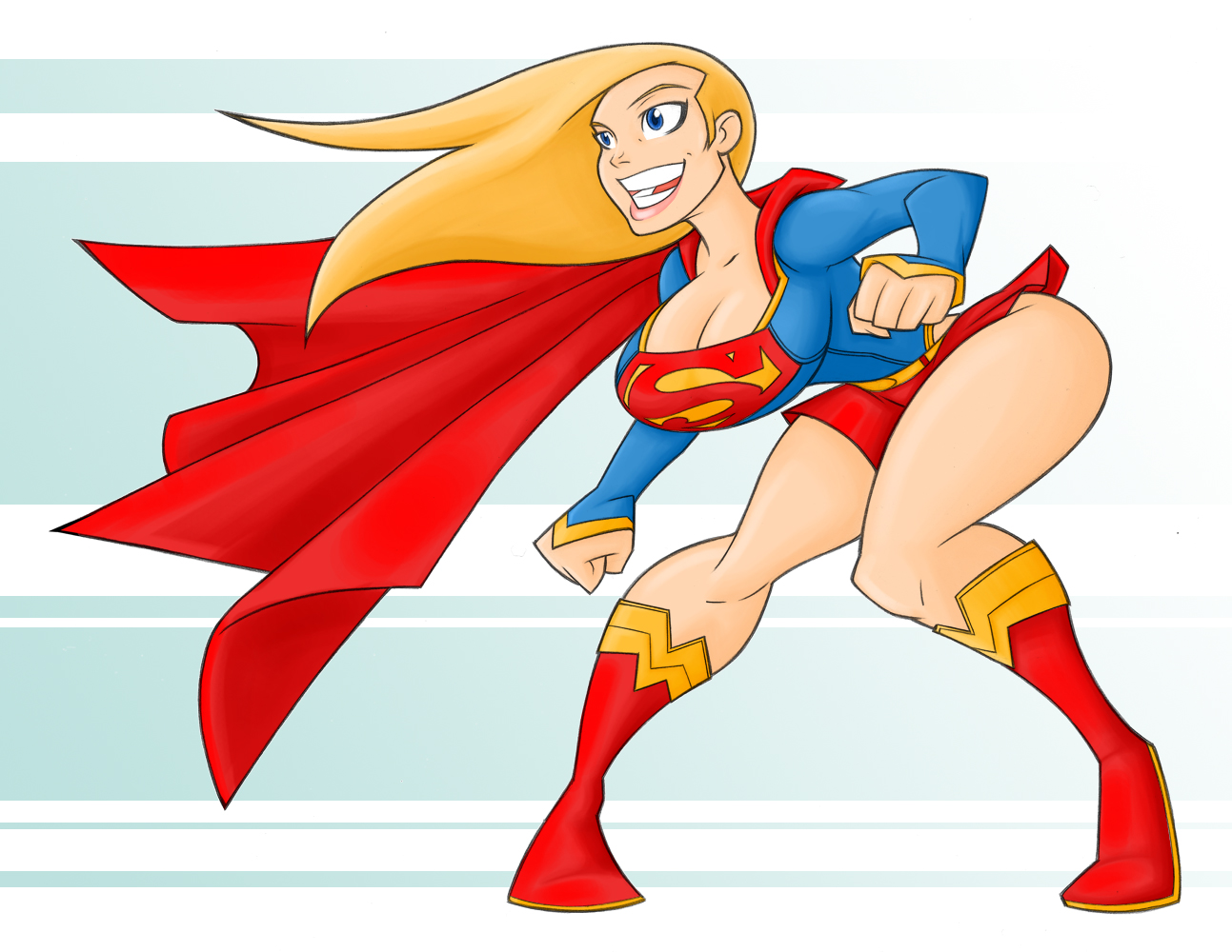 supergirl like whoa