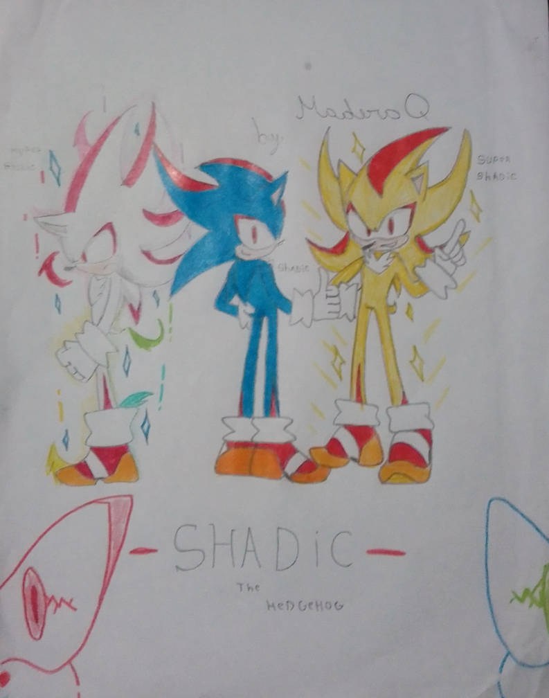My drawn of Shadic! By MaderaQ by MaderaQ on DeviantArt
