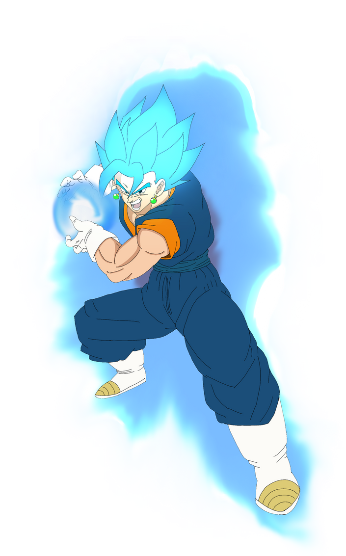 Vegito Blue!! render by MaderaQ on DeviantArt
