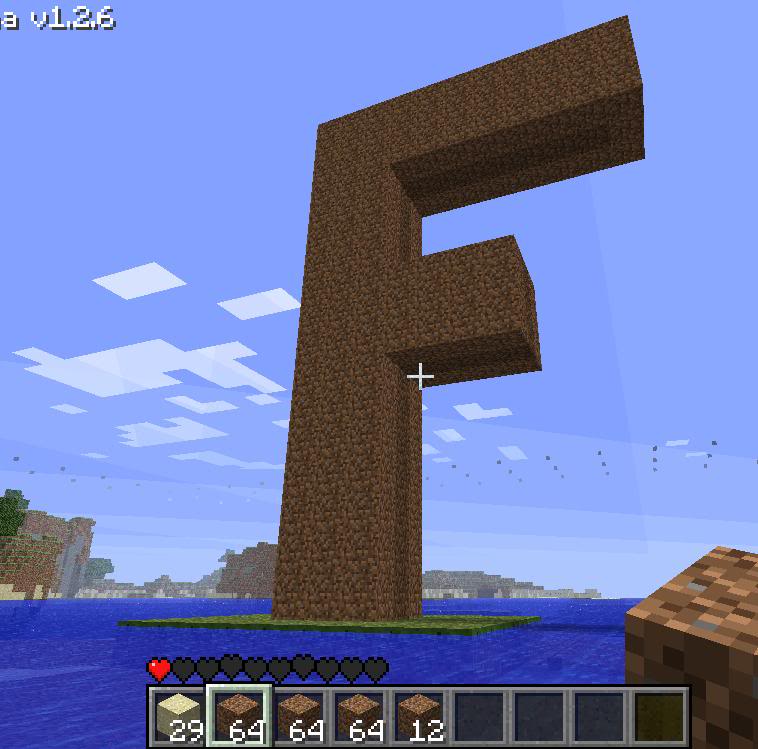 Minecraft F