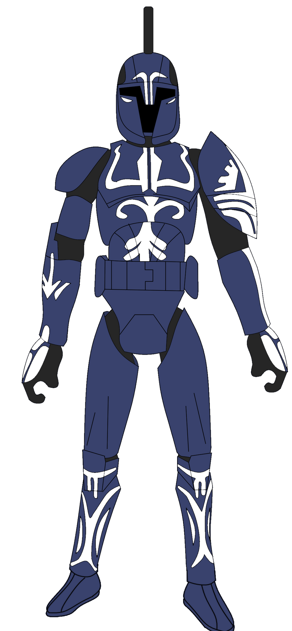 Senate Commando Captain by FBOMBheart on DeviantArt