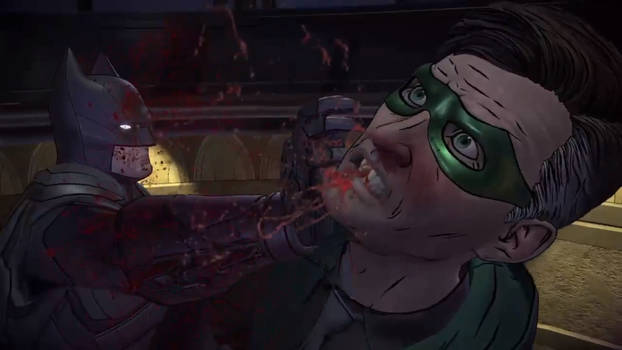 Palming Riddler in the Face