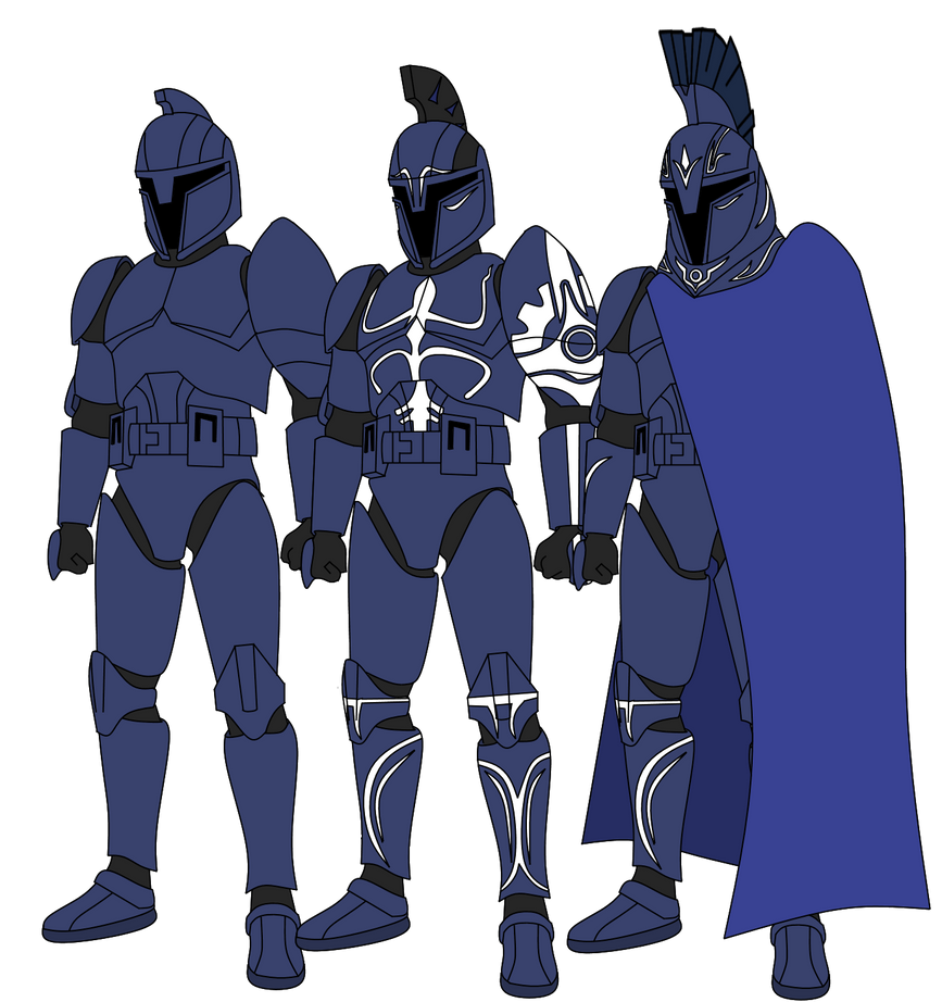 Senate Commandos and Guard by FBOMBheart on DeviantArt