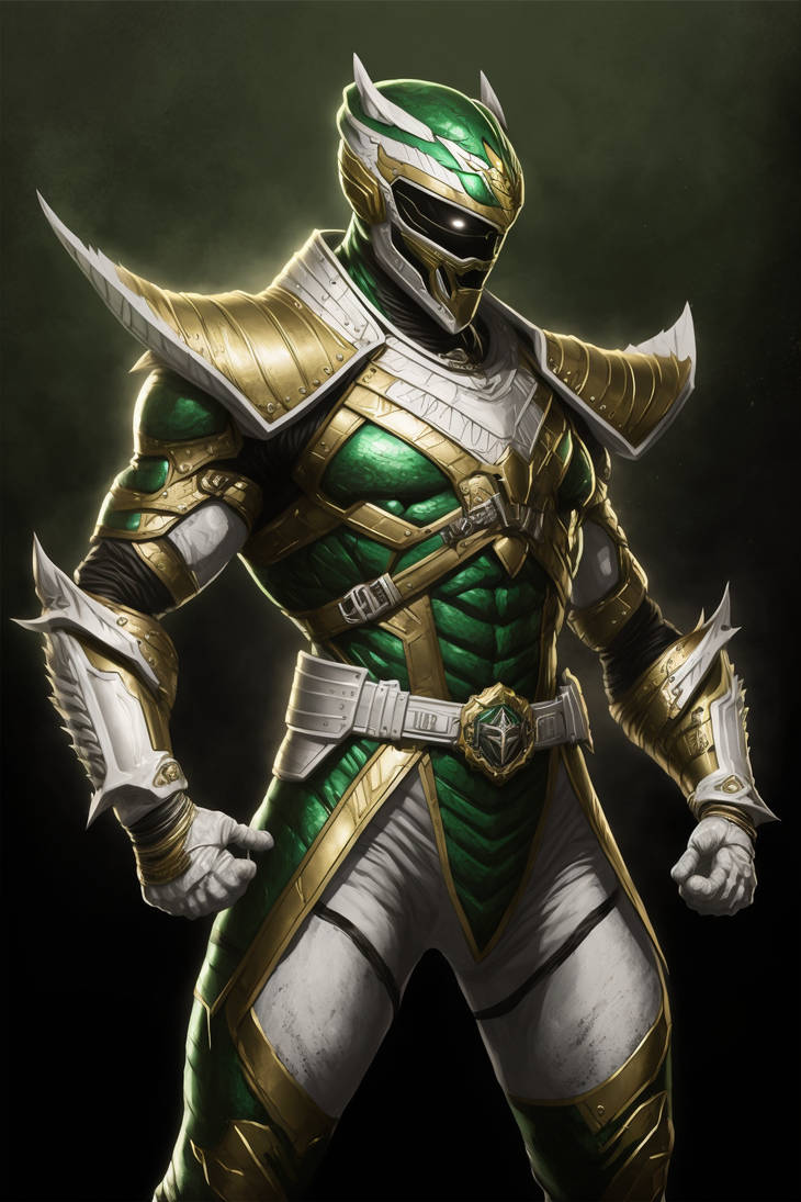 Green Ranger V2 (Midjourney) by FBOMBheart on DeviantArt