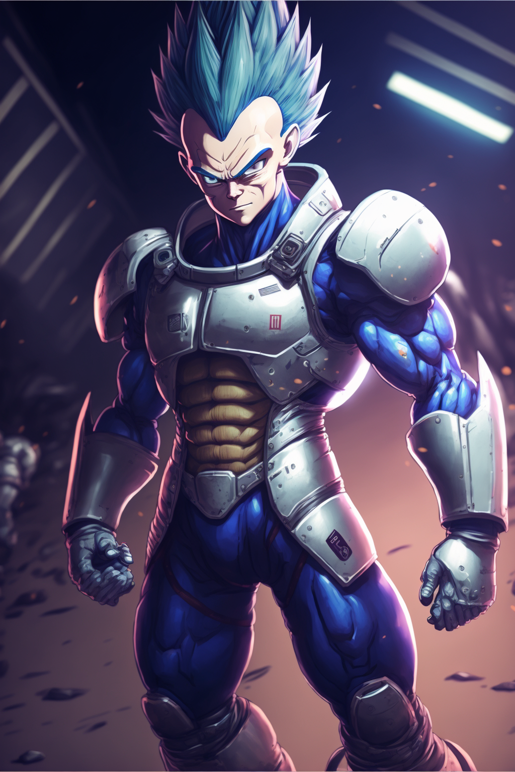 Super Saiyan Blue Evolved Vegeta (DBU) — Phil Cho