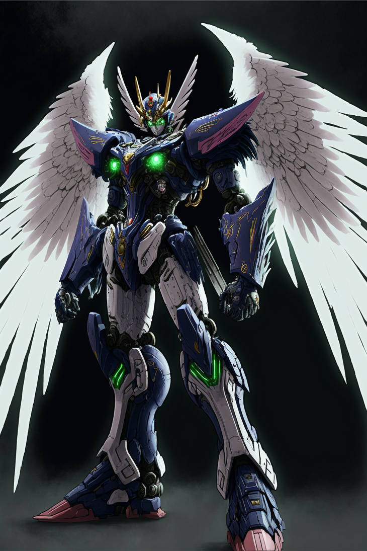 Wing Zero (Midjourney) by FBOMBheart on DeviantArt