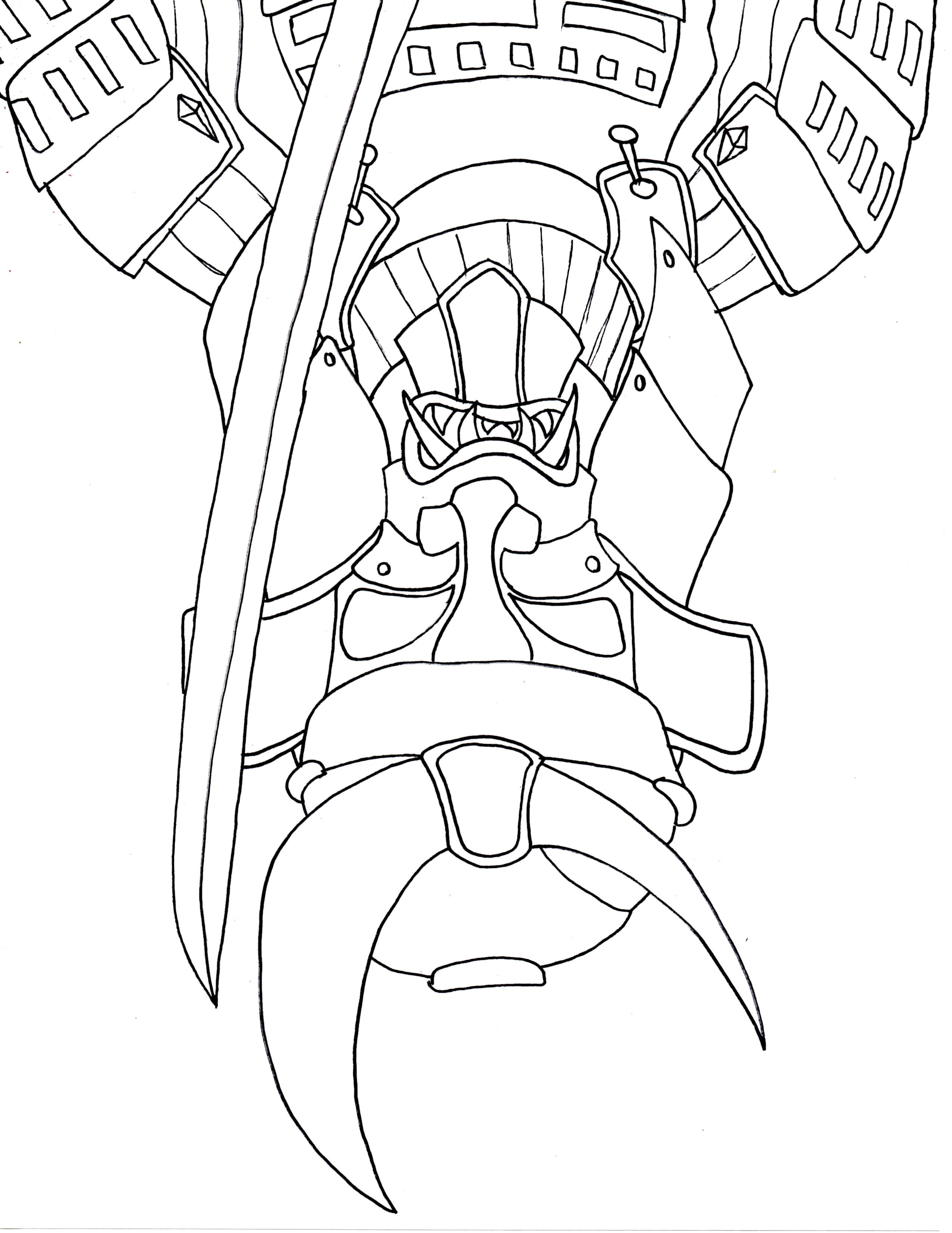 Samuria Color Samuria Coloring Pages