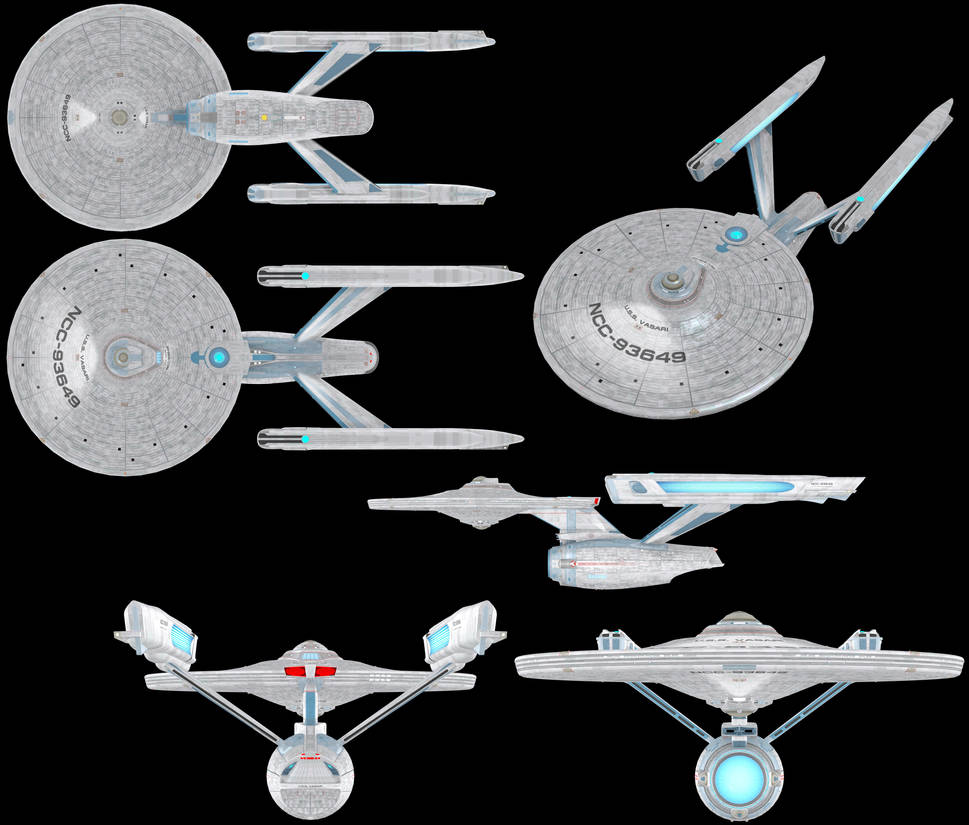 Constitution Refit (Gameprint) by FBOMBheart on DeviantArt