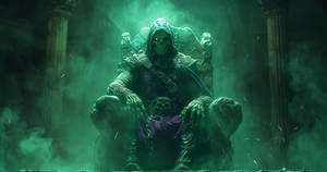 Skeletor on Throne (Midjourney)