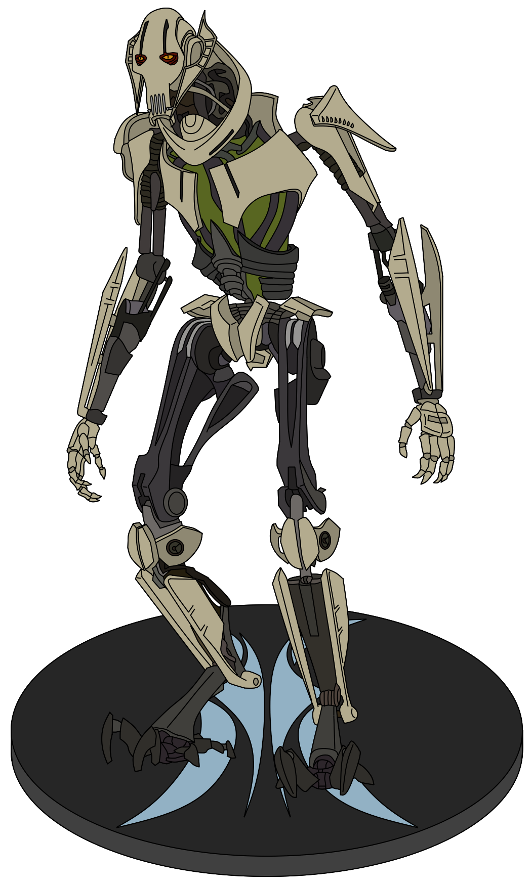 General Grievous by FBOMBheart on DeviantArt
