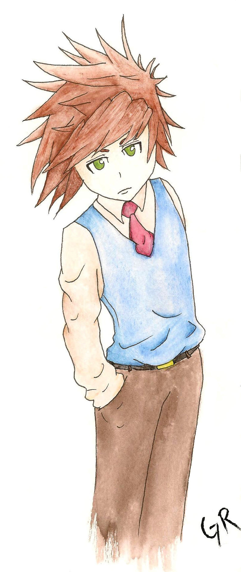 Watercolor Boy