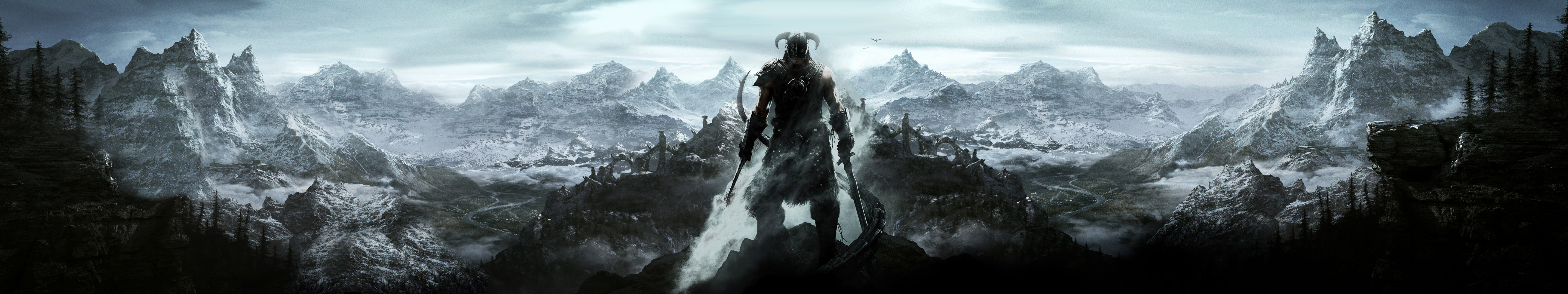 Skyrim Wallpaper 5760x1080