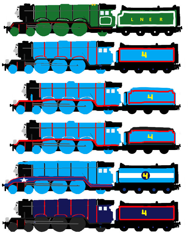 Gordon the Express Engine my style by Konigstiger69 on DeviantArt