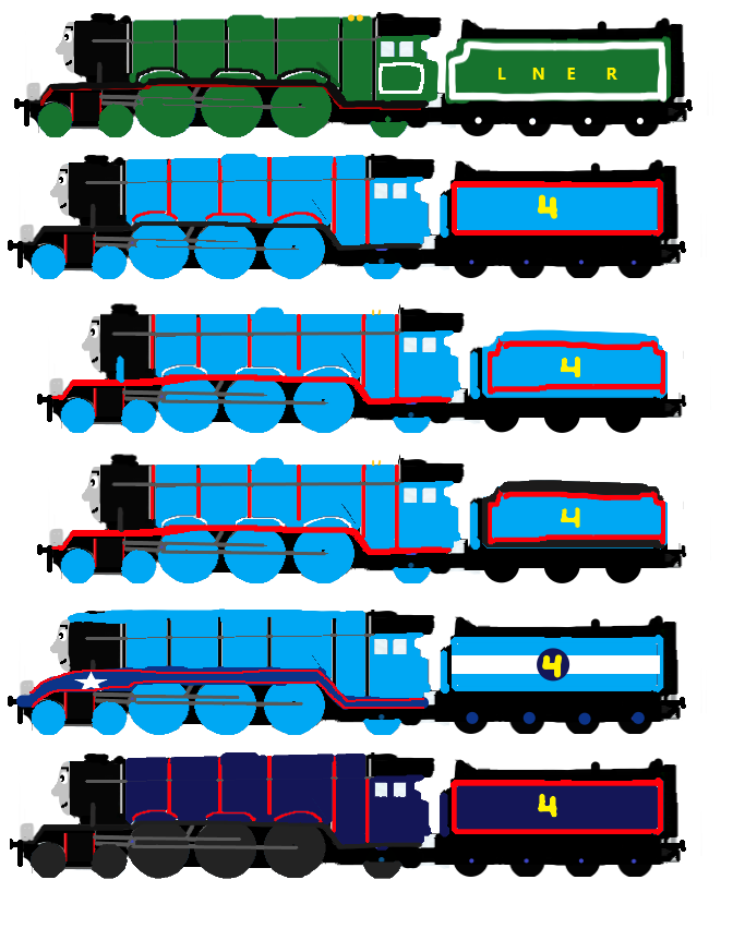 Gordon the Express Engine my style by Konigstiger69 on DeviantArt