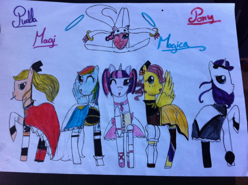 Mlp Magi Rifles Puella Magi Pony Magica (MLP X PMMM Crossover ) by theOtakuBrony68 on ...