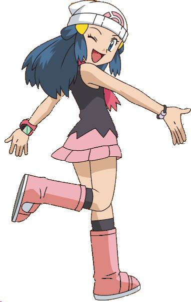 hikari pokemon dawn render by ichigoluvsrukia on DeviantArt