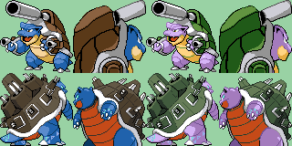 Pokemon Ultra Beast Sprites Gen 4 DS Style 80x80px by Prodigal96