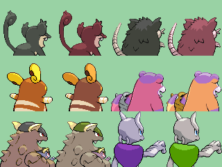 Pokemon BW 1 Elesa Sprites [GBA Style] by RHcks on DeviantArt