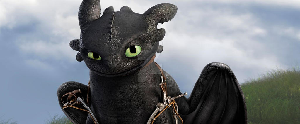 Sneak peek of DreamWorks HTTYD 3: Toothless by blueappleheart89 on ...