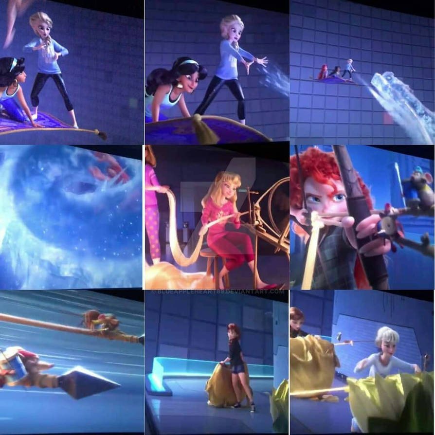 Wreck It Ralph 2 Disney's princess to the rescued by blueappleheart89 ...