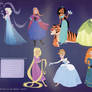 the Art of RBTI: classic Disney princess . 2