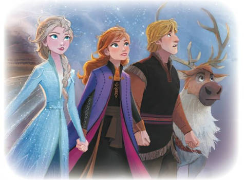 Frozen 2 sneak peek book seen 