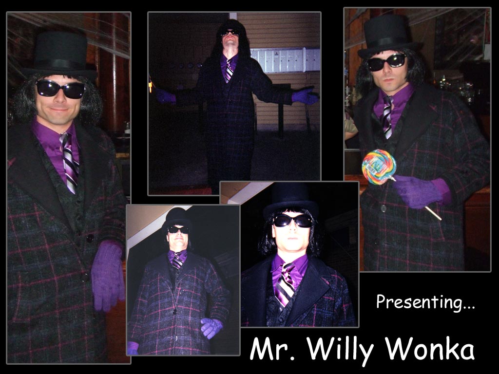 Presenting...Mr. Willy Wonka