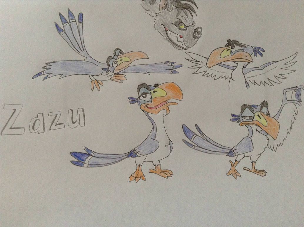 Zazu Lion King by Gwyndor on DeviantArt