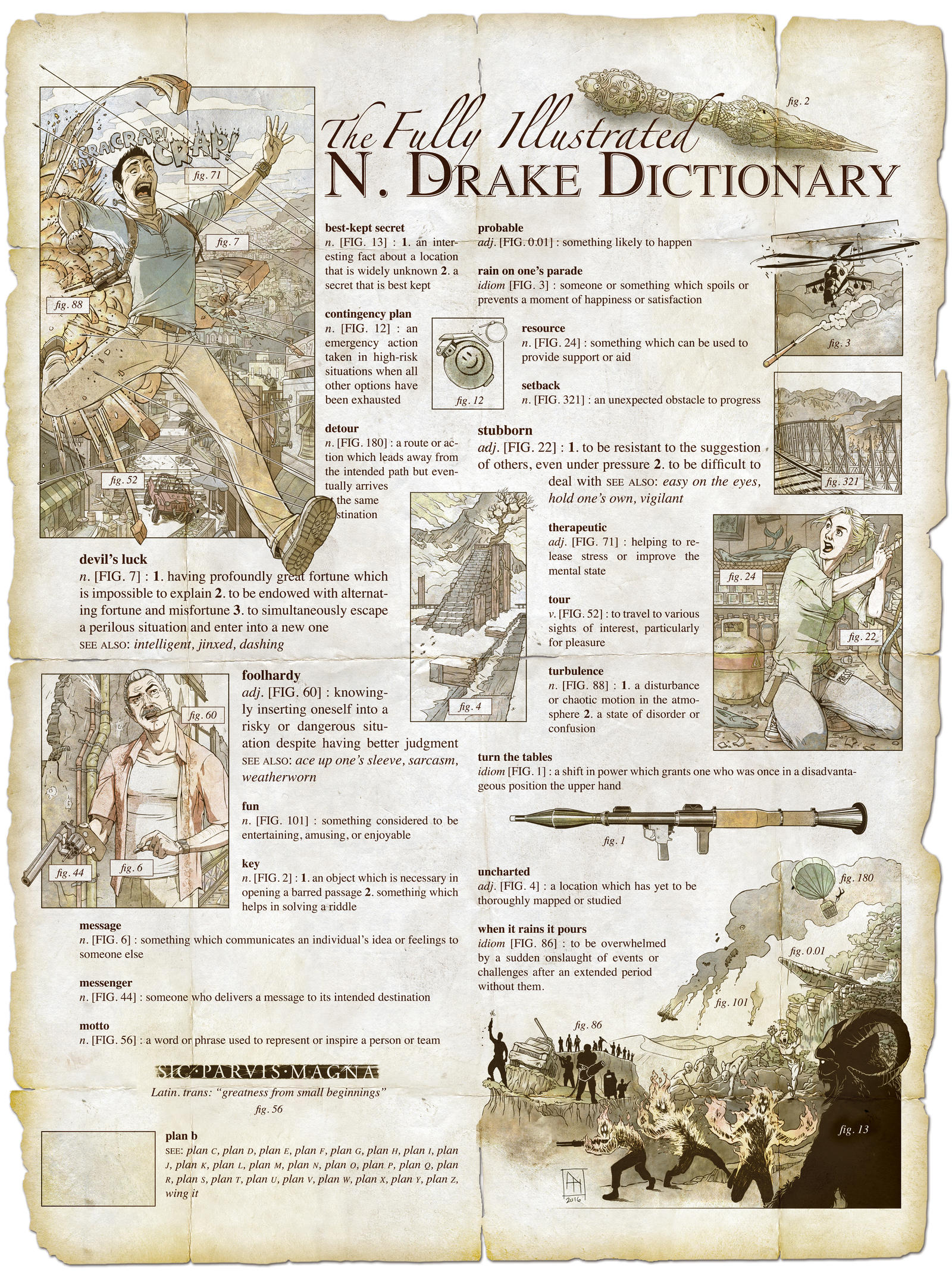 The Uncharted Dictionary