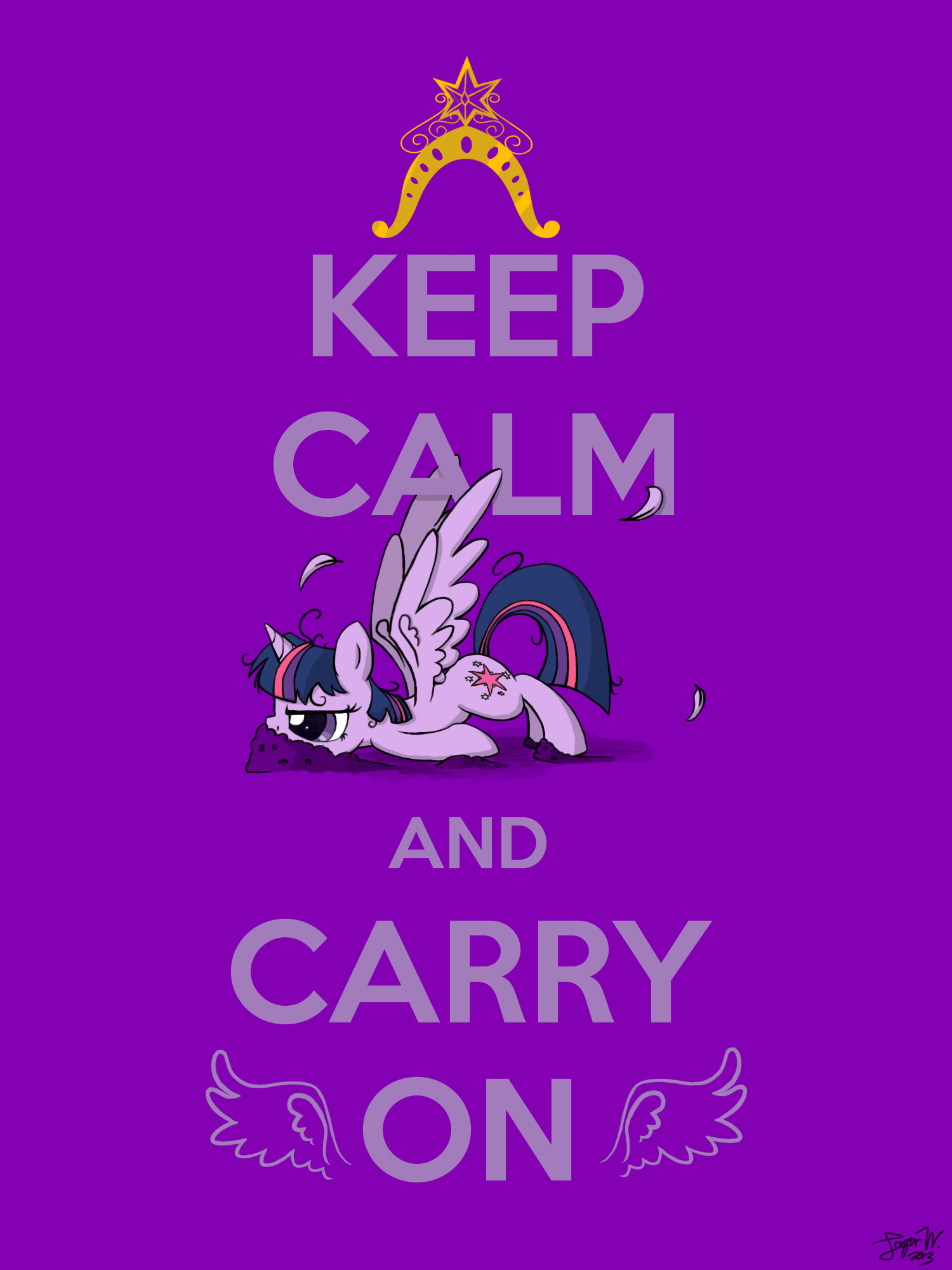 Keep Calm and Carry On!