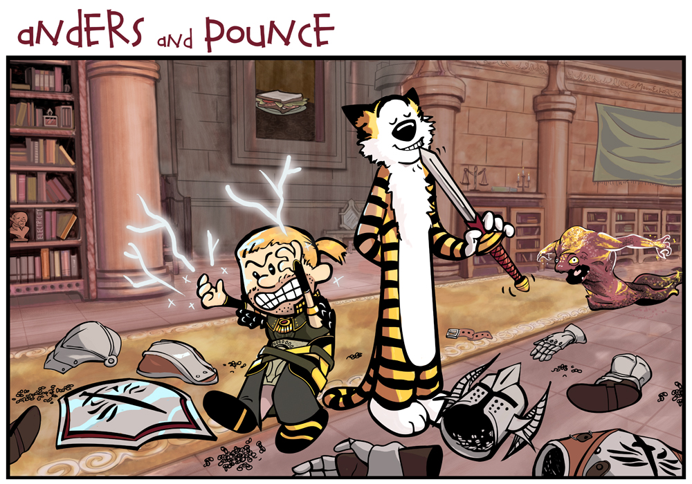 Anders and Pounce