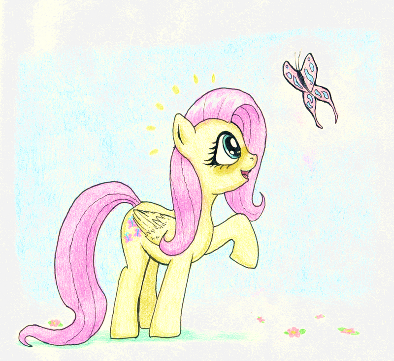 Hello Flutterby Flutterby by FriendshipIsHorses on DeviantArt