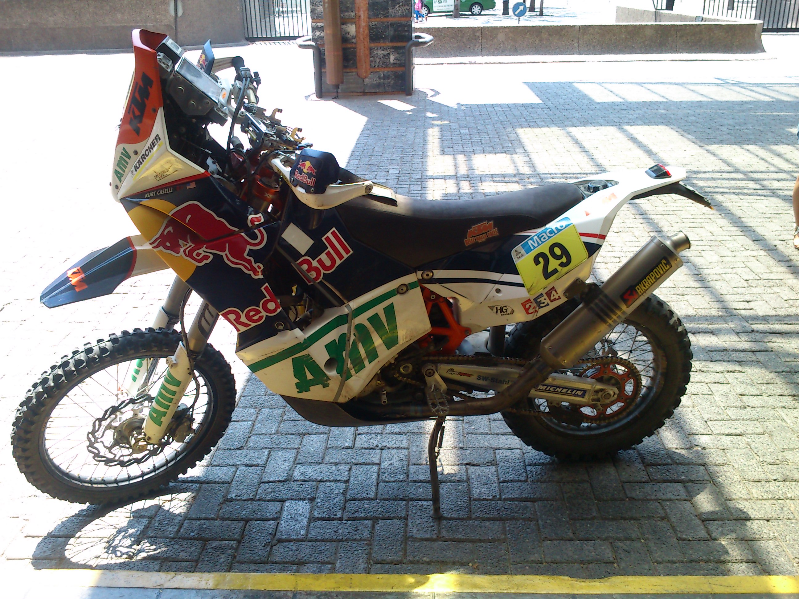 Dakar 2013 Kurt Caselli's MotorBike