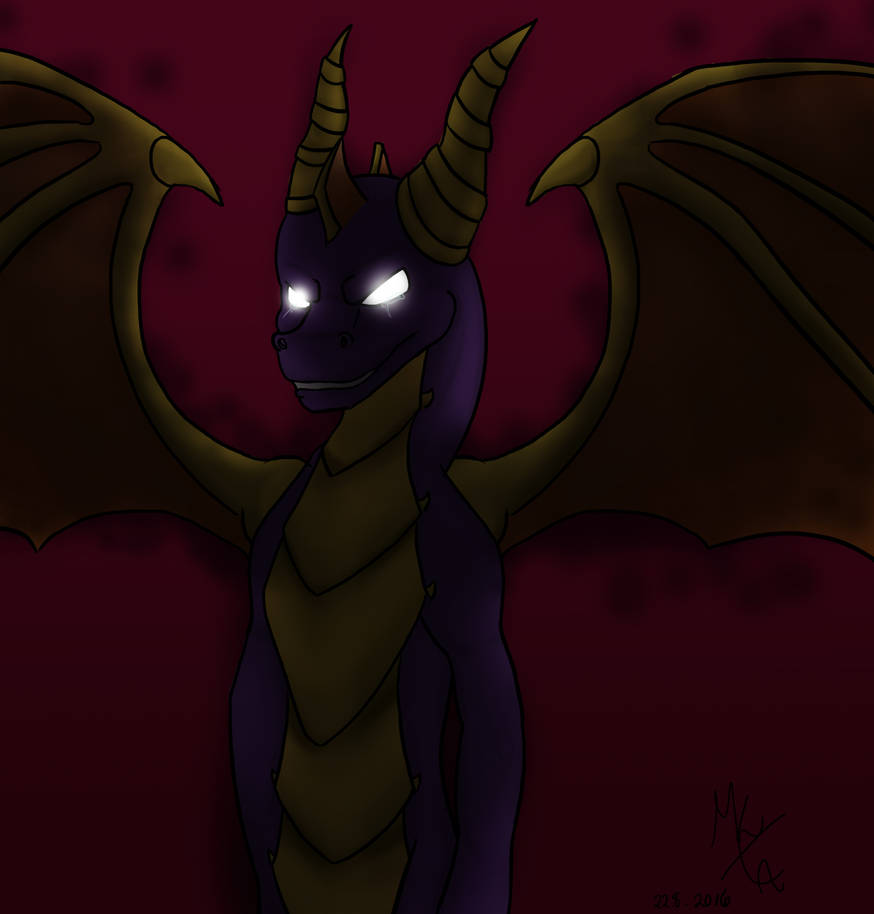 Dark Pyrok Dark Spyro by Aria-TerraMoon on DeviantArt