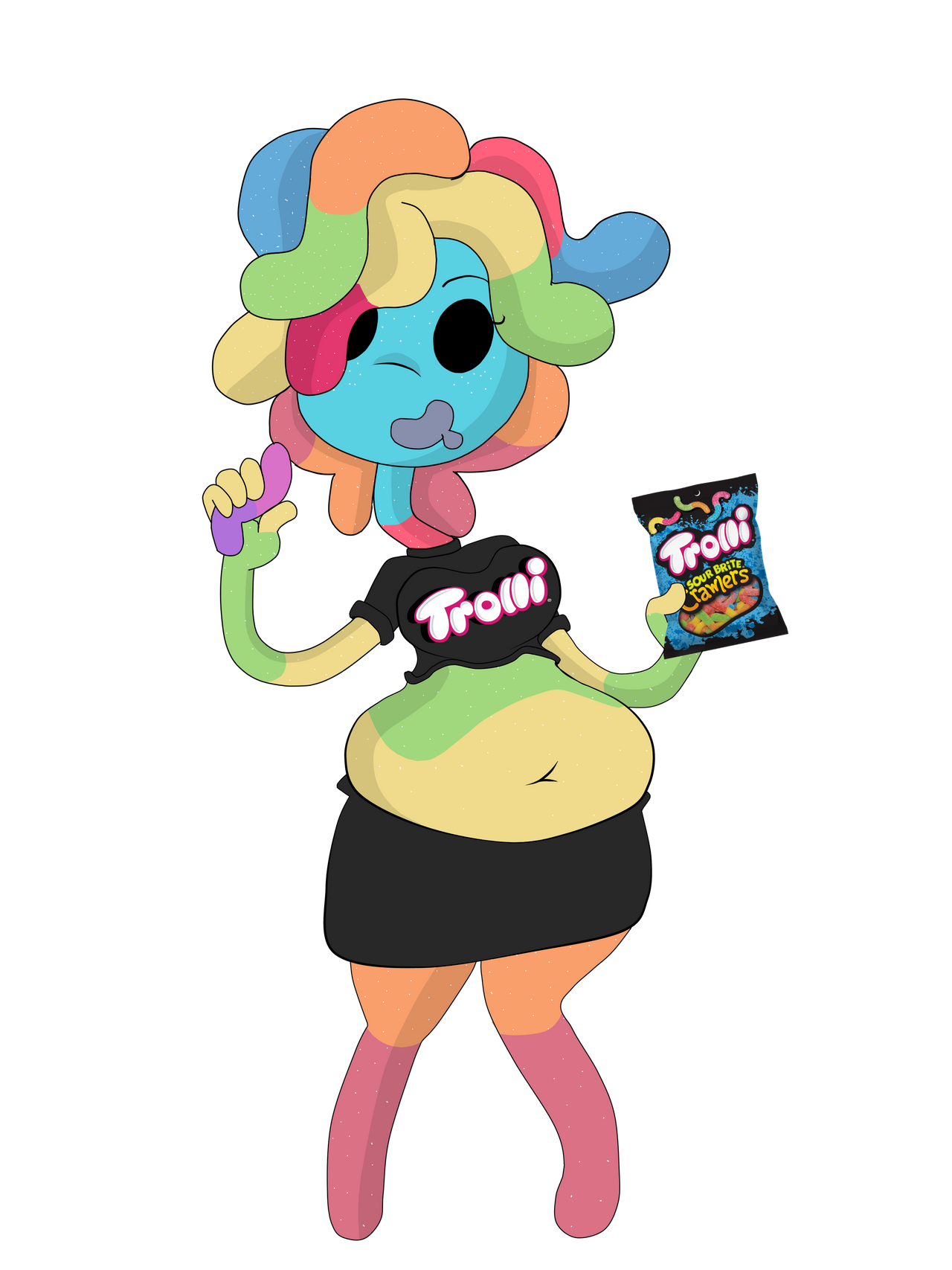 Trolli girl by Twistedscribble on DeviantArt