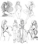 Sexy sketches by ezysummers